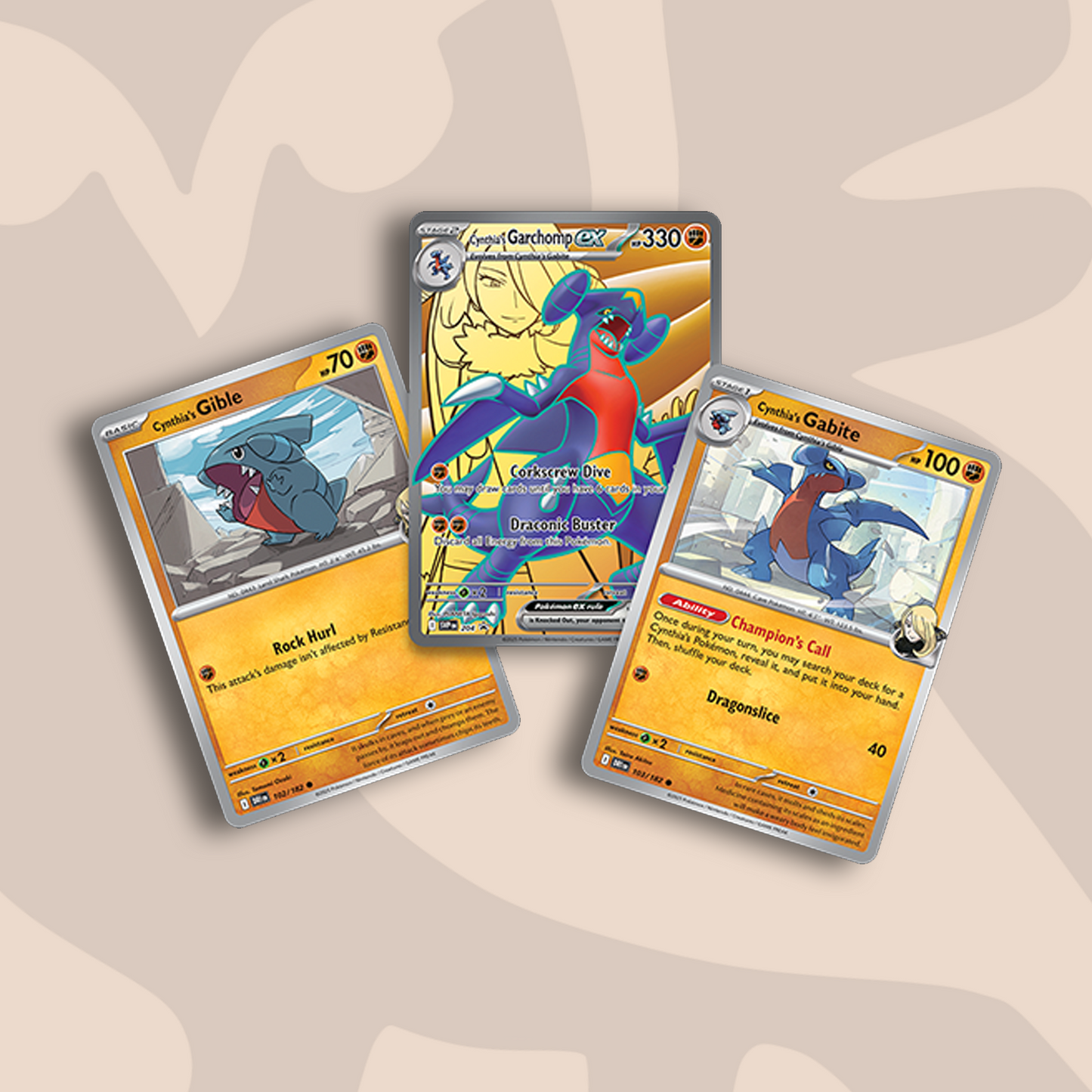 Pokémon Scarlet & Violet Destined Rivals Cynthia's Garchomp ex Premium Collection