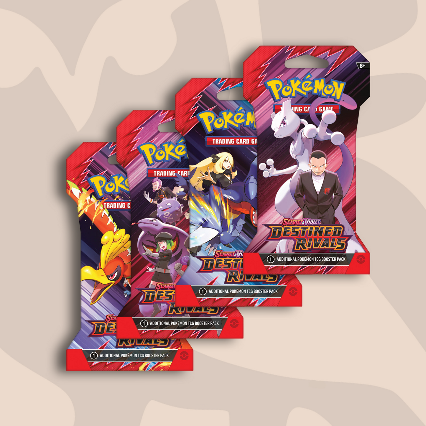 Pokémon Destined Rivals Sleeved Booster Pack