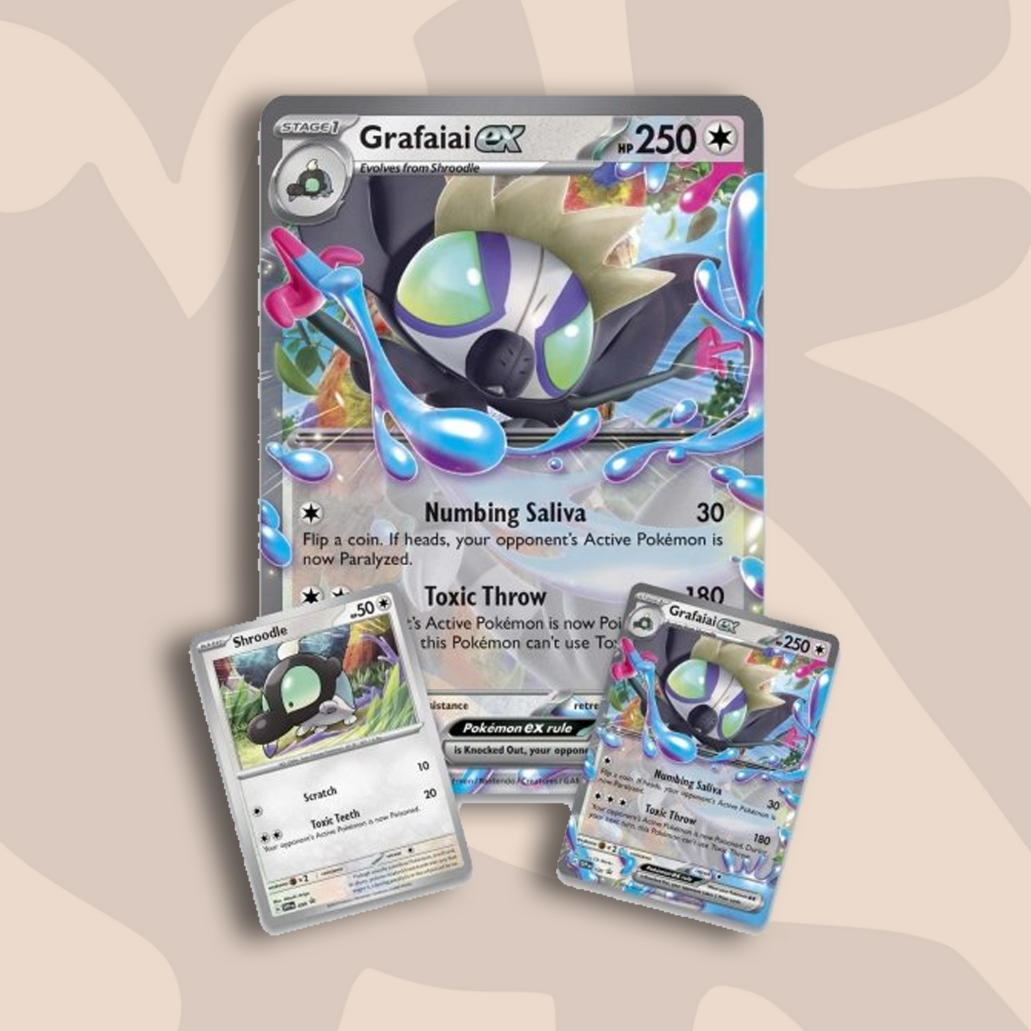 Pokémon Scarlet & Violet Grafaifai ex Box