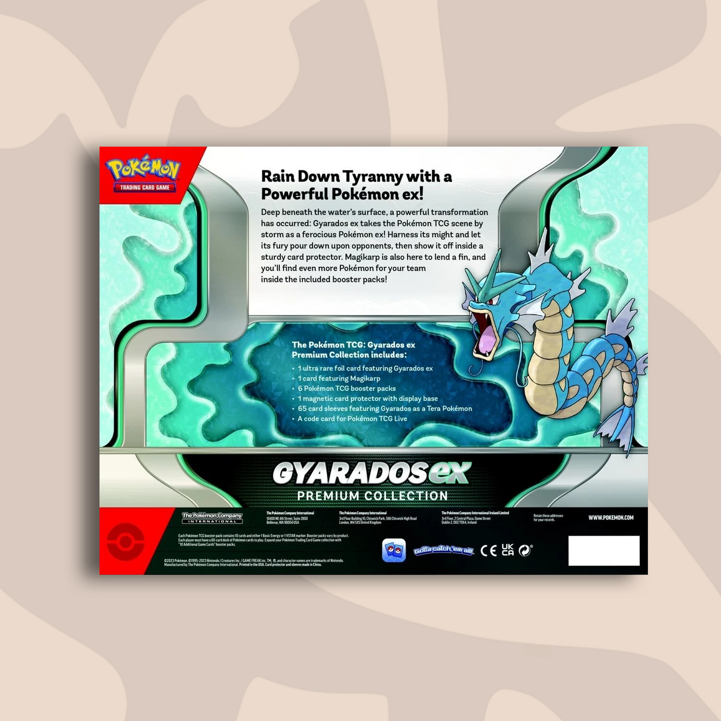 Gyarados EX Premium Collection Box