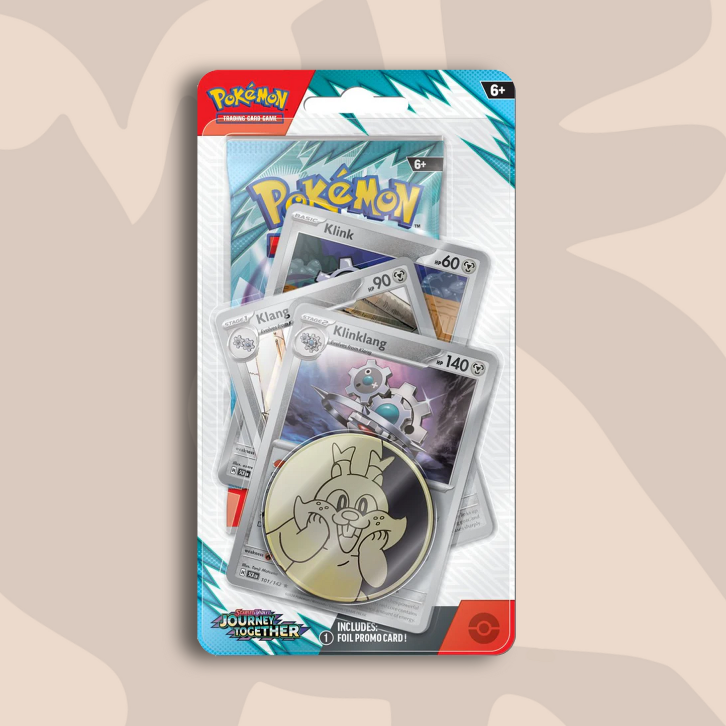 Pokémon Scarlet & Violet Journey Together Kinklang 1 Pack Blister