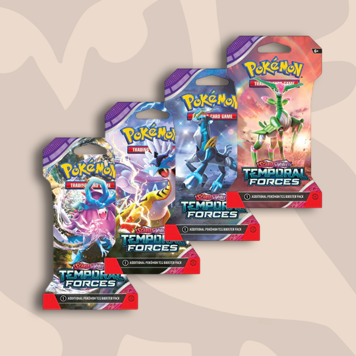 Pokémon Temporal Forces Sleeved Booster Pack