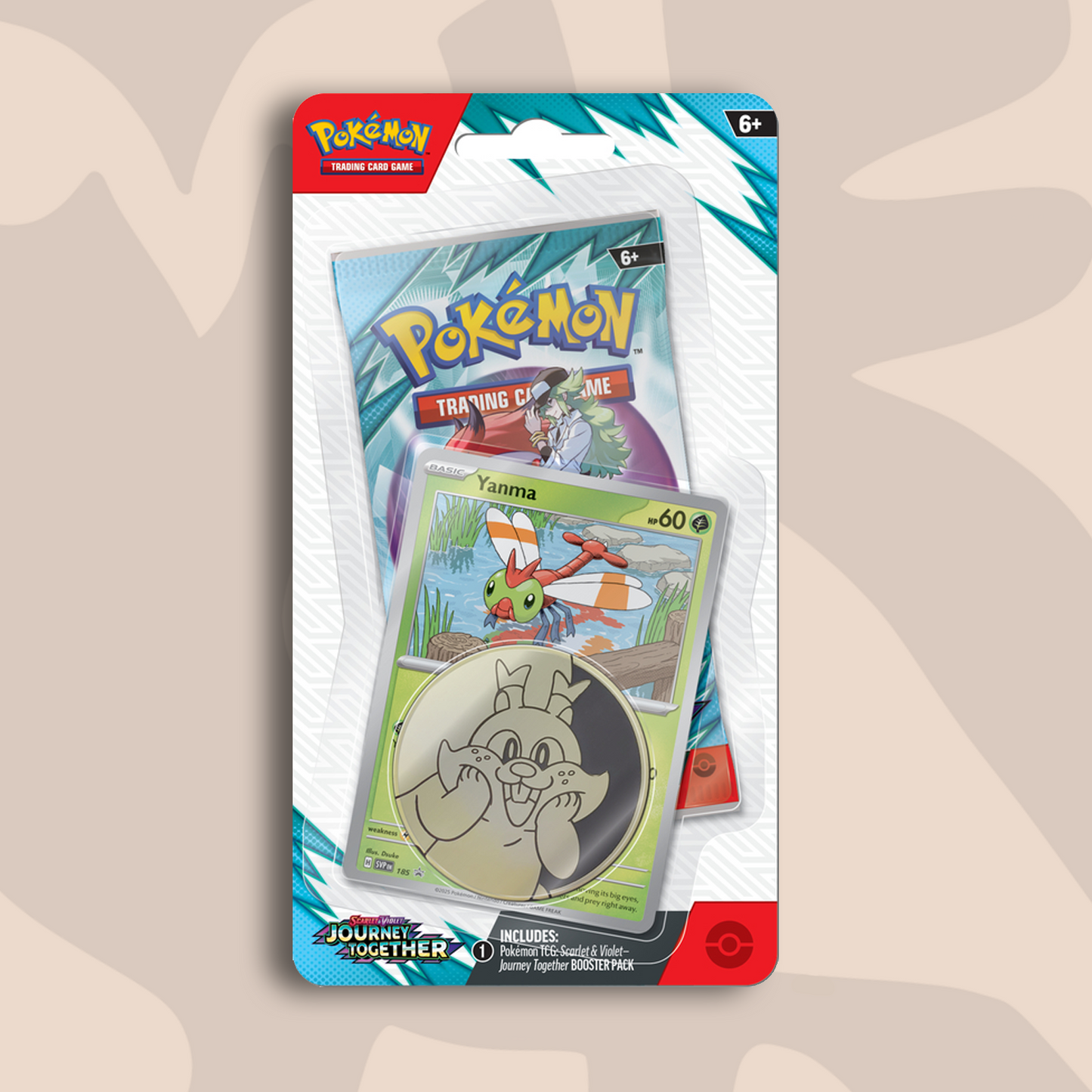 Pokémon Scarlet & Violet Journey Together Yanma 1 Pack Blister