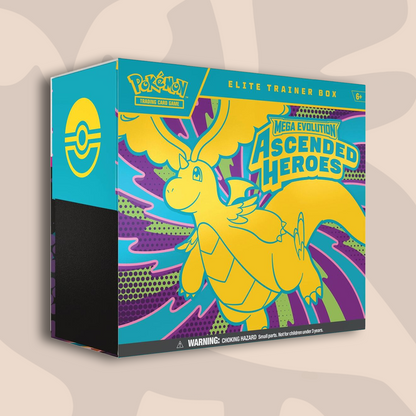Pokémon Mega Evolutions Ascended Heros Elite Trainer Box