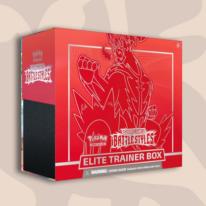 Pokémon Sword & Shield Battle Styles Red Elite Trainer Box