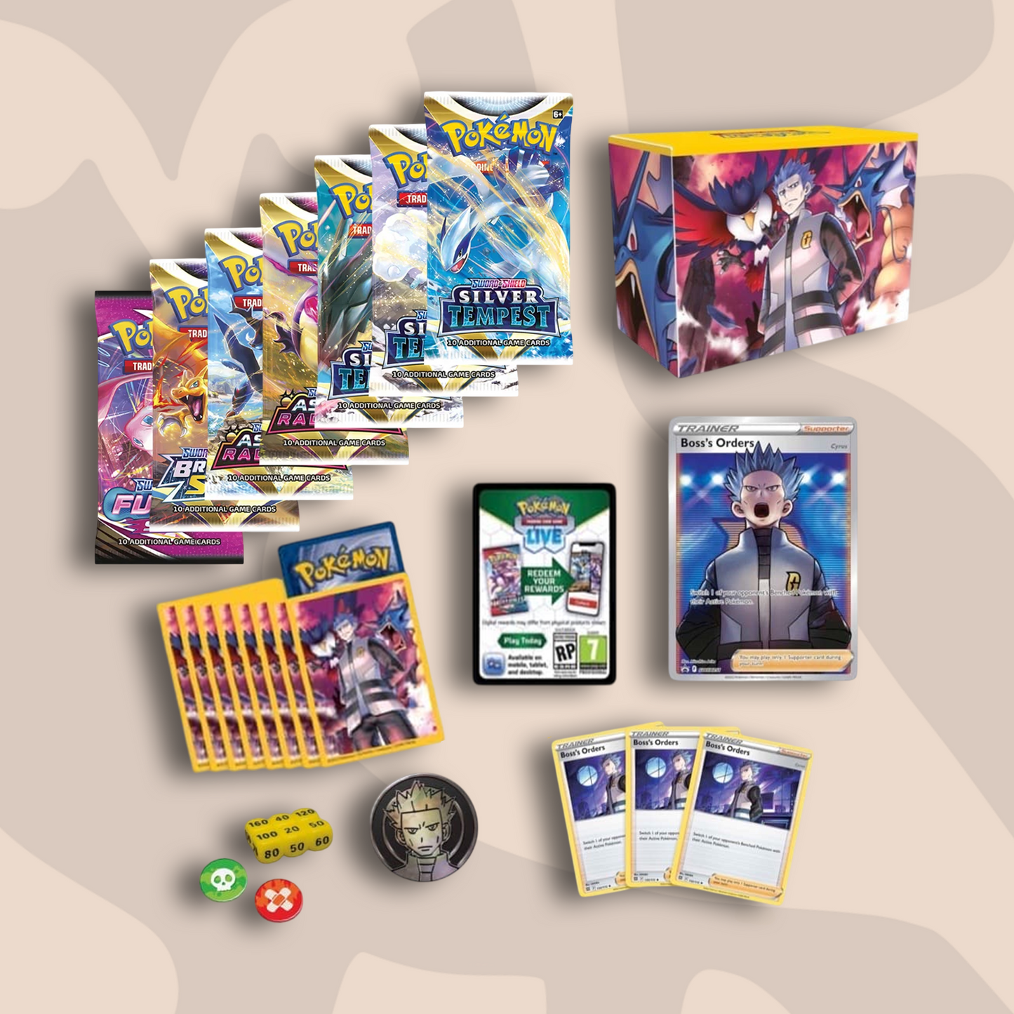 Pokémon Sword & Shield Cyrus Premium Tournament Collection