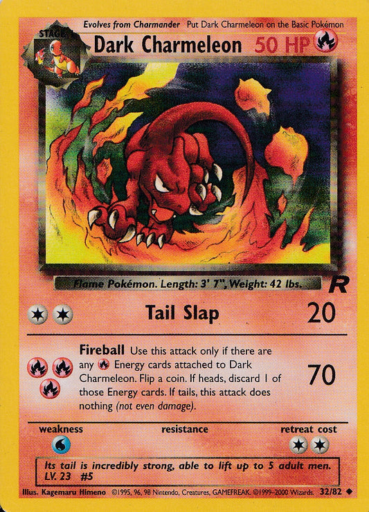 Dark Charmeleon Team Rocket Unlimited