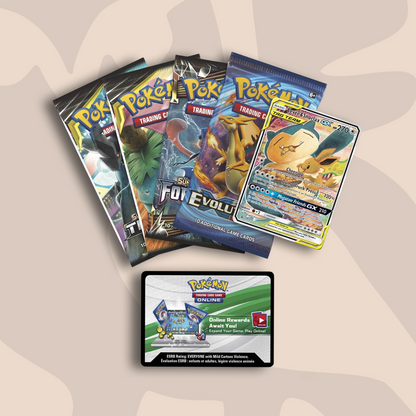 Pokémon Sun & Moon Tag Team Tin (Snorlax & Eevee GX)