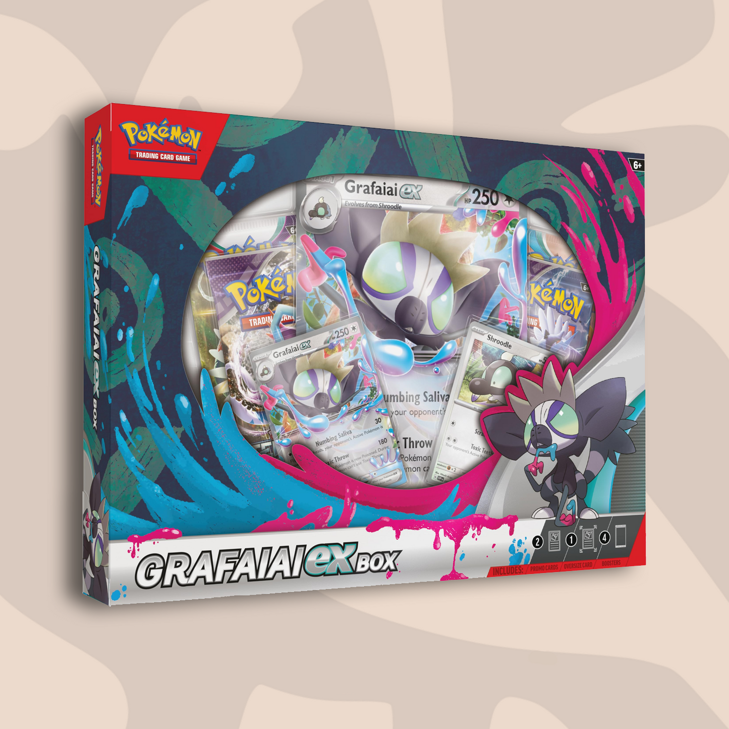 Pokémon Scarlet & Violet Grafaifai ex Box