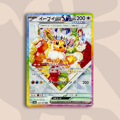 Eevee EX #224 SAR Terastal Festival
