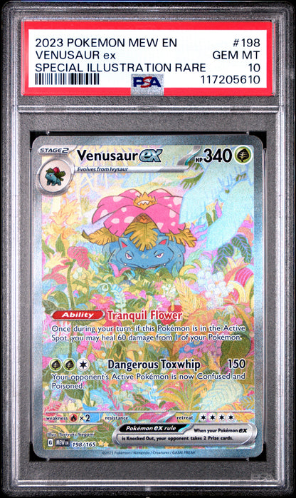 Venusaur EX SIR 151 PSA 10