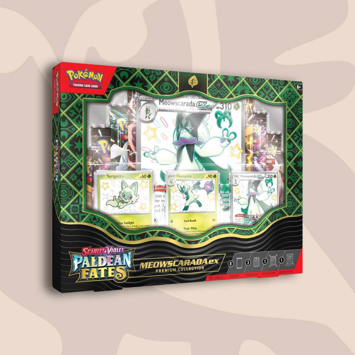 Pokémon Scarlet & Violet Paldean Fates Meowscarada ex Premium Collection