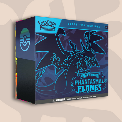 Pokémon Mega Evolutions Phantasmal Flames Elite Trainer Box