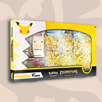 Pokémon Pikachu V-Union Celebrations Special Collection Box