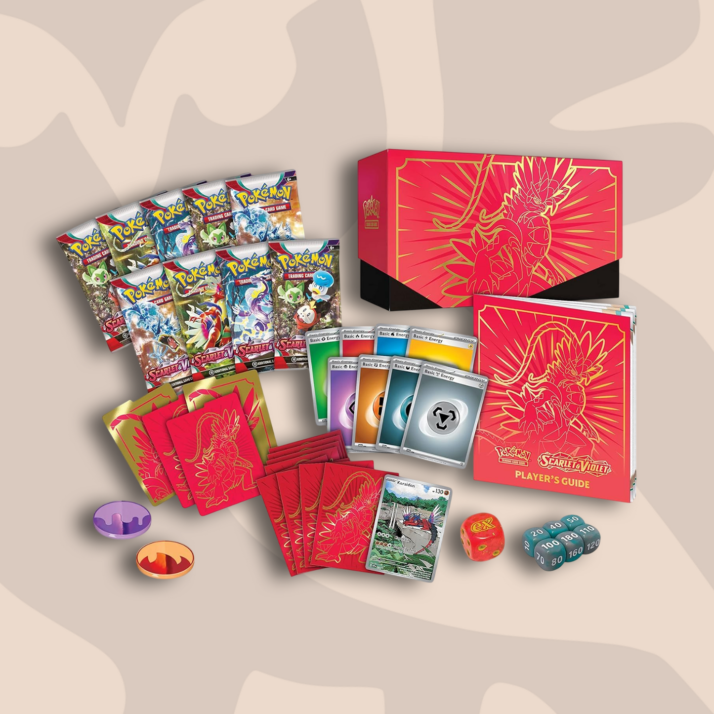 Pokémon Scarlet & Violet Base Set Elite Trainer Box (Koraidon)