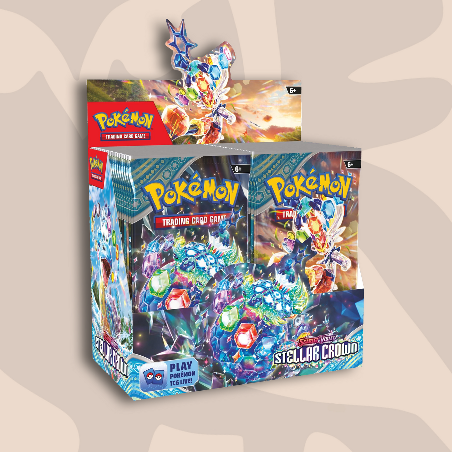 Pokémon Scarlet & Violet Stellar Crown Booster Box