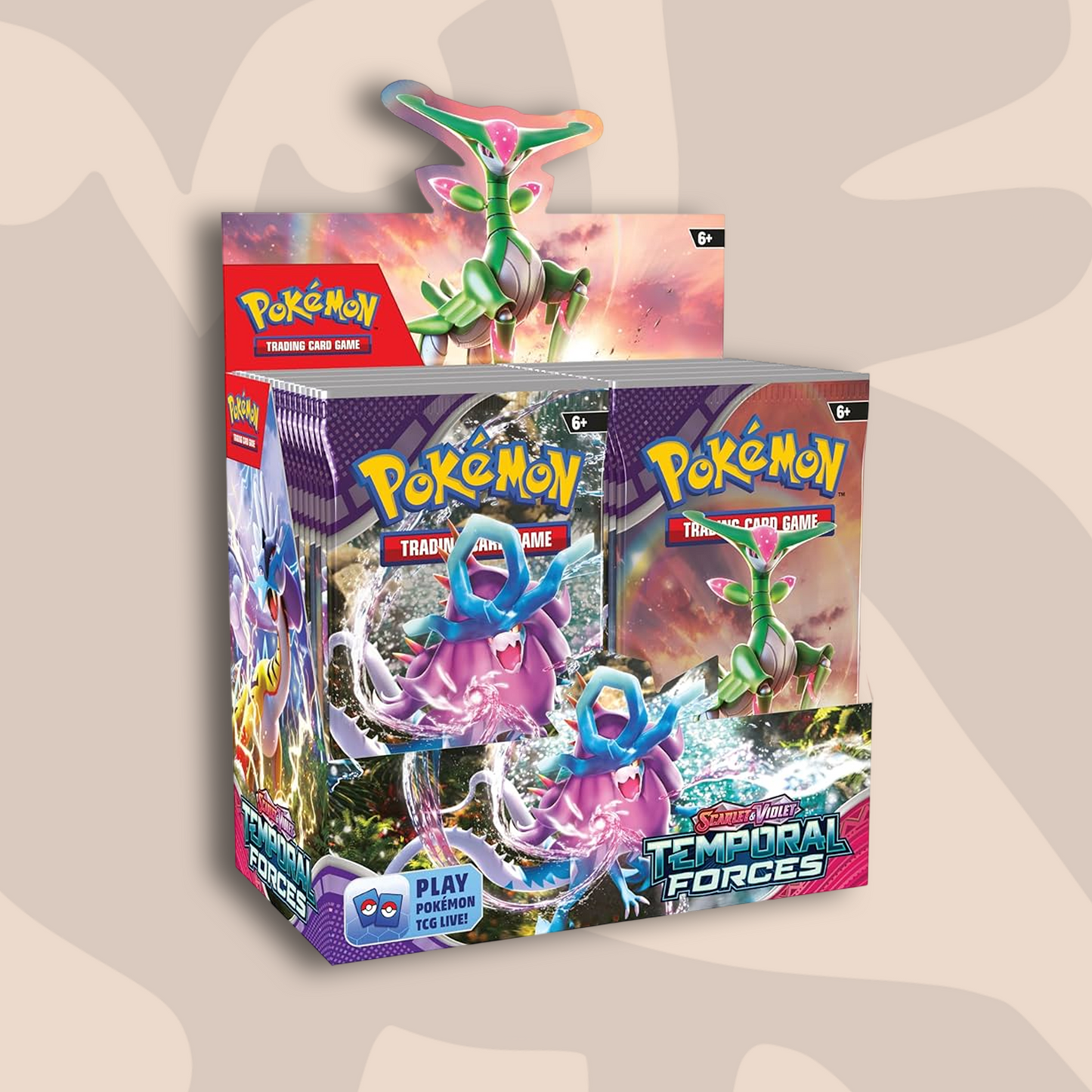 Pokémon Scarlet & Violet Temporal Forces Booster Box