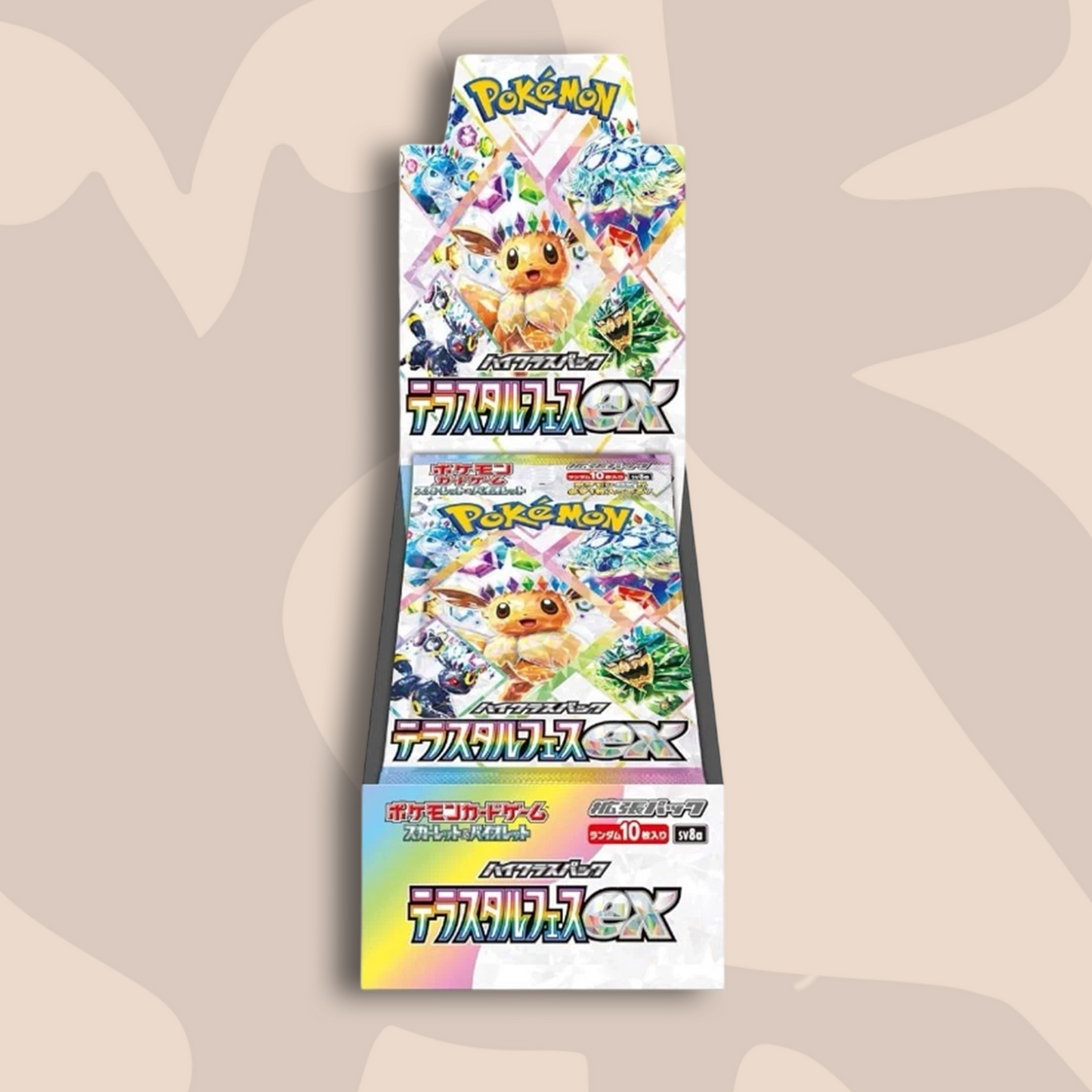 Pokémon Eeveelutions Terastal Festival ex High Class sv8a Japanese Booster Box