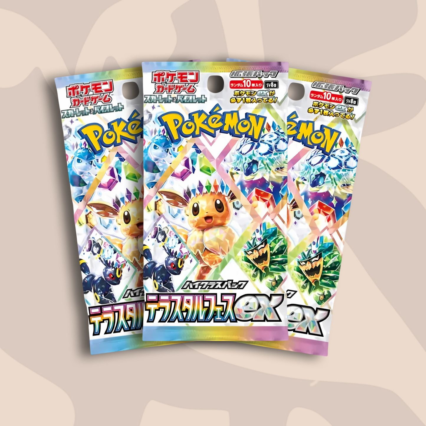 Pokémon Eeveelutions Terastal Festival ex High Class sv8a Japanese Booster Box
