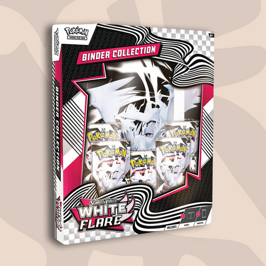 Pokémon Scarlet & Violet White Flare Binder Collection Box